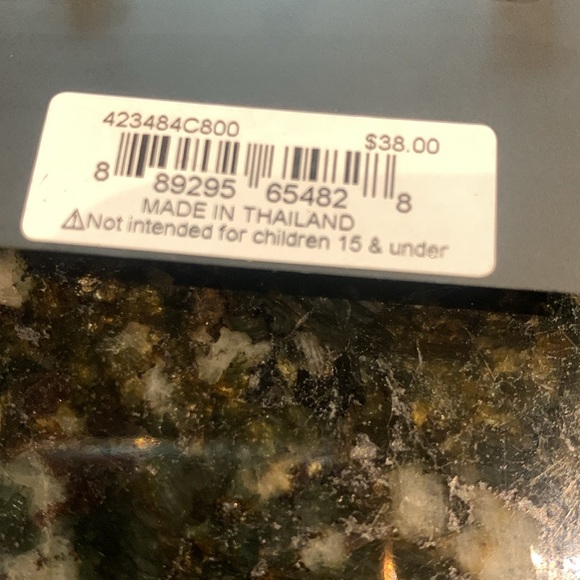 Coach Blue Crystal Stud Earrings NWT - Picture 5 of 5